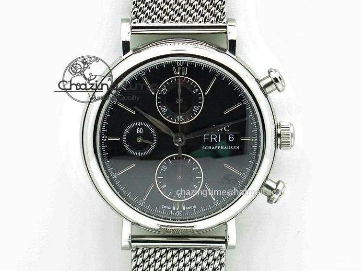 MIROTIME 0214 TechFriendly Aquatimer Automatic SS IW329003 V6F 1:1 Best Edition On Black Rubber Strap MIYOTA 7271